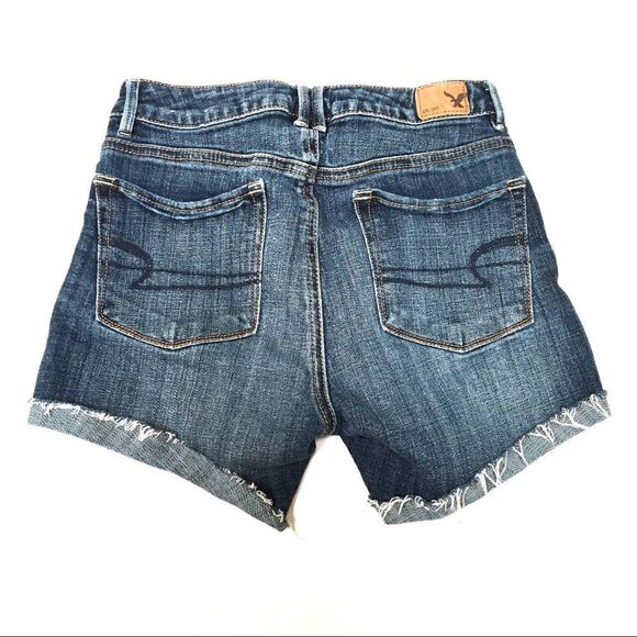 American Eagle Sky High Shortie shorts 0 - Picture 2 of 4